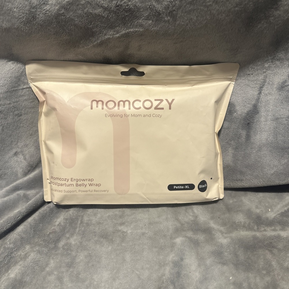 Momcozy Ergowrap Postpartum Belly Band, Petit-XL, - Black